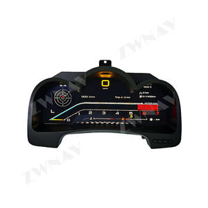 ZWNAV 12,3 Zoll Linux OS LCD Digitales Kombiinstrument für Toyota Hilux LCD Instrumententafel Auto-Armaturenbrett LCD Cockpit Tachometer - Product Image 4