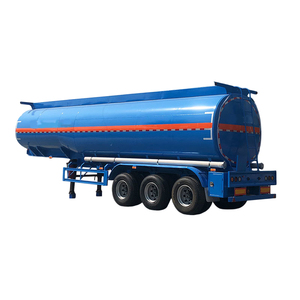 Heavy Duty 3 Achsen 40 Kubikmeter Volumen Kraftstoff tanker Sattel auflieger für den Öl transport Ausgestattet mit Dampf rückgewinnung und Durchfluss messer - Product Image 3