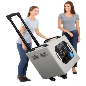 Outdoor Trolley Case Abnehmbare tragbare Power Banks Kraftwerk 3000W 2560WH LiFePO4 Batterie Notfall - Product Image 1