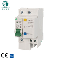 Disjoncteur miniature MCB 1P 2P 3P 4P AC 230/400V 6KA 6-63A pour tableau de distribution
