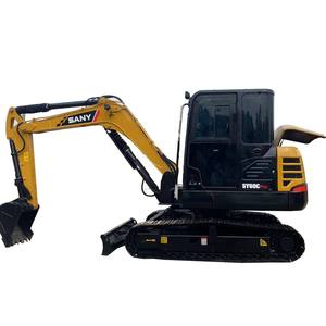 Venta caliente SANY SY60C Pro Alta calidad Precio bajo 100% Listo en stock Servicio garantizado en buenas condiciones Excavadora usada para la venta - Product Image 1