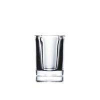Verre à shot transparent de haute qualité 60 ml, style moderne et épuré, 2 oz, vente en gros, personnalisable pour la maison, les restaurants, les bars, les hôtels, les mariages