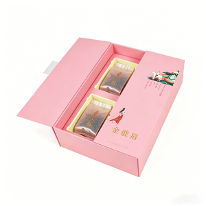 Boite Cadeau Food Grade Packaging Box Luxury Tea Gift Set Loose Tea Leaves Double Door Scatola Regalo Herbal Tea Paper Gift Box - Product Image 3