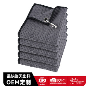 Microfiber Dish <b>Towel</b> 30x50cm Thickened Absorbent Oil Resistant With <b>Hook</b> For Pots And Pans - Product Image 2