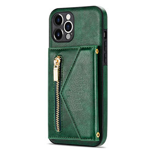 <span class=keywords><strong>เคส</strong></span>โทรศัพท์แบบกระเป๋าสตางค์มีสายคล้องซิปสำหรับ <span class=keywords><strong>iPhone</strong></span> 14 13 12 11 PRO MAX MINI XS XR 8 7 6 plus <span class=keywords><strong>SE</strong></span> <span class=keywords><strong>2020</strong></span>ที่ใส่บัตรตั้งได้ทำจาก PU - Product Image 1