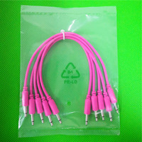 Câble Eurorack 3,5 mm coloré de marque OEM, câble audio patch mono 3,5 mm TS, câble audio mono 3,5 mm pour synthétiseur modulaire, microphone, haut-parleur – Livraison gratuite