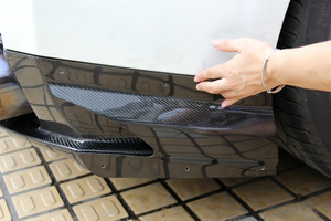 Aletas Laterales Traseras de Fibra de Carbono Seca para Nissan GTR R35 2008-2016, Estilo Deportivo - Product Image 2