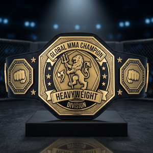 เข็มขัดแชมป์โลก MMA ศิลปะการต่อสู้แบบผสมผสาน  แบบกำหนดเองสำหรับนักสู้ชั้นยอด  ขนาดผู้ใหญ่  สำหรับชิงแชมป์ในแต่ละประเภท - Product Image 3