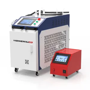 Hongnyu-máquina de soldadura de corte de Metal y fibra, nuevo diseño, con función de 3 en 1