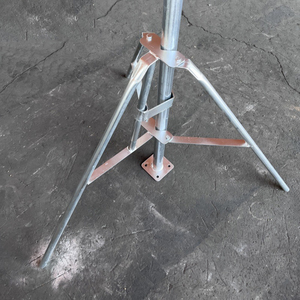 Derfonhavyduty mạ kẽm acrow đạo cụ Giá ba chân thép có thể điều chỉnh Prop Jack giàn giáo shoring Prop giá ba chân - Product Image 1