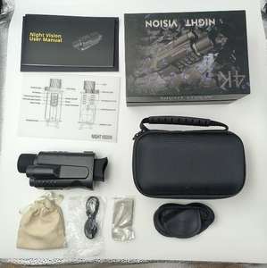 Monoculaire de vision nocturne numérique infrarouge 3x-5x 600m, télescope en alliage d'aluminium, lentilles multicouches, construction durable pour l'extérieur et la nuit - Product Image 3