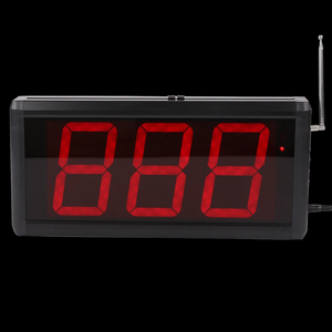 ระบบโทรเรียกพนักงานเสิร์ฟแบบไร้สายสำหรับร้านอาหารโรงพยาบาลธนาคารคลินิกธนาคารในห้องครัวร้านกาแฟระบบการกระจายเสียงจำนวนคิว - Product Image 5