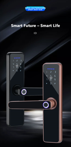 Airbnb ให้เช่าคอนโดอพาร์ทเม้นทัชแพดดิจิตอลลายนิ้วมือ Wifi สมาร์ทก้านจับล็อคประตู - Product Image 3