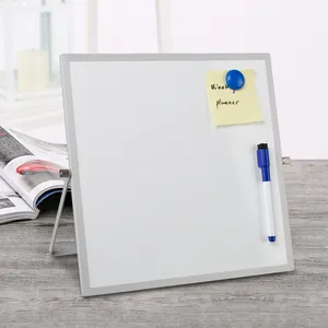 Large Magnetic Desktop Whiteboard With Stand Portable Double-Sided White Board Easel For Kids Memo To Do List Desk