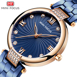 <span class=keywords><strong>2022</strong></span> MINI FOCUS 0186, reloj de lujo de marca superior para <span class=keywords><strong>mujer</strong></span>, reloj de cuarzo <span class=keywords><strong>a</strong></span> la moda, reloj de pulsera con correa de acero inoxidable, Reloj Montre - Product Image 1