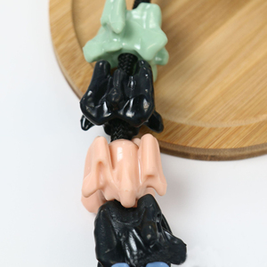 Bumopet Manufacturer Wholesale <strong>Dog</strong> Tough Chew <strong>Toys</strong> Interactive Funny <strong>Dog</strong> TPR <strong>Toy</strong> Small <strong>Bone</strong> Black <strong>Rope</strong> Chew <strong>Toy</strong> - Product Image 4
