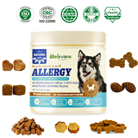 Complément Immunitaire Hypoallergénique à Croquer pour Chiens – Haute Teneur en Protéines, Soutien Digestif pour Peaux Sensibles, Sans Céréales, Huile de Poisson, Vitamines et Minéraux – Action Rapide