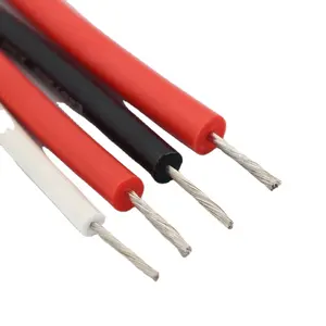 High Voltage Flexible 20AWG 22AWG 24AWG 26AWG UL3239 Silicone Rubber Insulated Wire