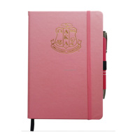 Ensemble de carnets de notes en cuir PU A5 personnalisable avec logo Wenshun, 80 feuilles, 160 pages, carnet de notes de bureau professionnel