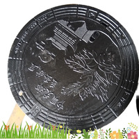 Couvercle de manhole anti-éclatement D400 pour routes à fort trafic