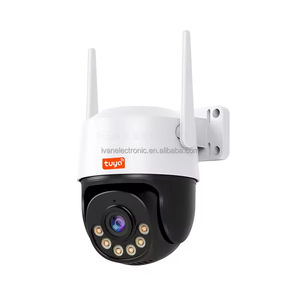 Cámara de Intercomunicación WiFi para Exteriores Tuya Smart <span class=keywords><strong>Life</strong></span> <span class=keywords><strong>Full</strong></span> <span class=keywords><strong>HD</strong></span> 5MP, IP66, H.265, Detección de Movimiento, Inalámbrica, Pan-Tilt-Zoom, CMOS de 1 Año - Product Image 1