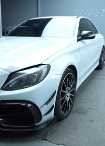Pare-chocs avant en fibre de carbone de haute qualité de type IMP, adapté aux <span class=keywords><strong>Mercedes</strong></span> Benz W205 <span class=keywords><strong>AMG</strong></span> C63 C63s berline <span class=keywords><strong>quatre</strong></span> portes 2015-2021 - Product Image 5