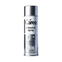Spray adhésif artisanal pour papier, tissu, mousse - Séchage rapide, liaison permanente, sans plis - Bombe aérosol de 500 ml