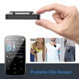 Lecteur MP4 haute fidélité de qualité supérieure avec écran tactile IPS, radio FM, lecteur de livres électroniques, haut-parleur, clip dorsal et enregistreur vocal - Product Image 2