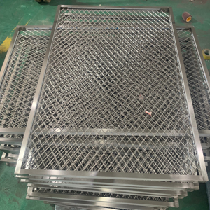 EX361 Stainless Steel Transparent Metal Mesh Facades Interior Metal <b>Wall</b> Coverings - Product Image 1