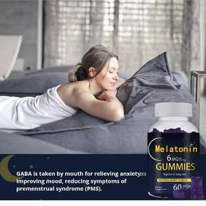 <span class=keywords><strong>Caramelle</strong></span> Gommose Senza Zucchero Certificato Halal, 60 Pezzi, Senza Melatonina, Aiuto Naturale per il Sonno per Adulti, con Magnesio Glicinato e Vitamine - Product Image 3