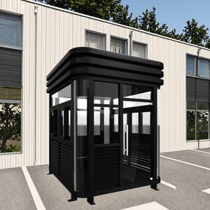 Cabine de sécurité mobile extérieure, poste de garde antivol pour communauté, usine, parc, installation facile, OEM et ODM pris en charge - Product Image 5