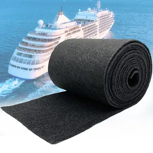 Wholesale Non-Slip Durable Easy-Clean Premium Needle Punched Polyester Marine Boat Floor Carpet Mat