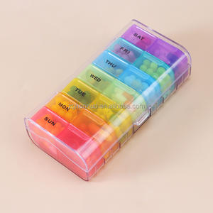 Organizador de Pastillas Semanal Extra Grande HOT, 2 Veces al Día, Estuche Portátil para Pastillas Winlike, Caja de Almacenamiento de Medicamentos Mensual Personalizada - Product Image 3