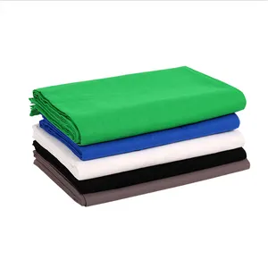wholesale Green Chromakey Muslin Screen Backdrop Cloth With 4 Clips For Photo Video Studio Photography