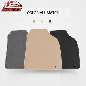 พรมปูพื้นสำหรับ Acura MDX 01-06 พรมหน้าและหลัง สีเบจ 3 ชิ้น - ผ้ากำมะหยี่ - Product Image 4