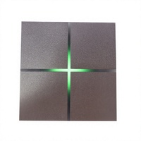 Interrupteurs muraux tactiles intelligents WiFi Zigbee 1-4 voies en aluminium, compatibles Alexa Google Home 10A
