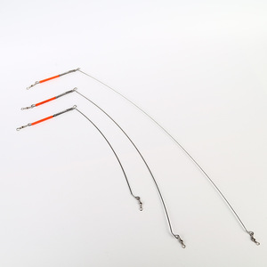 Vente en gros de branches de bras de plate-forme de pêche en mer de 20cm 30cm 40cm avec émerillons en <span class=keywords><strong>fil</strong></span> inoxydable <span class=keywords><strong>pour</strong></span> accessoires de pêche en eau salée de poisson-chat - Product Image 3