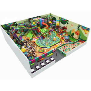 Área de Juegos Interior para Niños con Toboganes y <span class=keywords><strong>Piscina</strong></span> de Pelotas de Plástico para Centros Comerciales - Product Image 5
