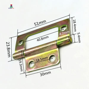 <span class=keywords><strong>2</strong></span> pollici cerniera finestra Anti-caduta nucleo piccolo armadio porta colore zinco Sub-madre cerniera armadio porta porta porta - Product Image 3