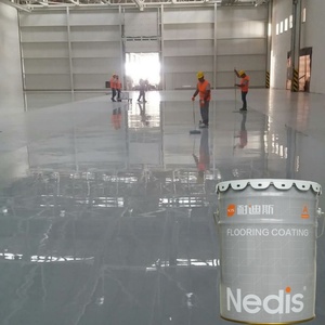 Peinture époxy pour sols en sable blanc haute résistance, résistante à l'usure, bon marché, conforme aux normes nationales, pour parking, garage, atelier, usine - Product Image 6