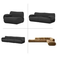 Ensemble de Meubles de Salon Modulaires Fauteuils avec Mousse Compresse Canapé en Boîte pour Couloir (Fabricant Spécialisé dans le Conditionnement Sous Vide)