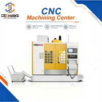 Centro de Mecanizado Vertical CNC de Alta Velocidad VMC640 de 3 Ejes, BT40, Automático, 8000 RPM, para Piezas de Precisión de Aluminio