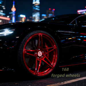 168 ruedas de aleación forjadas integrales personalizadas con sensación brillante producto de venta caliente para BMW Ferrari Tesla <span class=keywords><strong>Jaguar</strong></span> Bentley Audi - Product Image 5