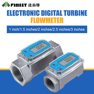 디지털 가변 지역 물 유량계 LCD 스테인레스 스틸 고정밀 (+/-0.05%) 산 호환 OEM/ODM 지원 1 년 - Product Image 5