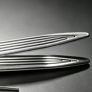 Metal Incense <b>Holder</b> Friction Fire Starter Tong Clip with Steel <b>Rod</b> Keychain for Outdoor Camping - Product Image 3