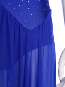 ชุดเต้นรำสำหรับผู้หญิง ชุดเต้นรำแนวลิริคอลสำหรับผู้ใหญ่ ชุดรัดรูปแบบชิ้นเดียว ชุดสำหรับฟิกเกอร์สเก็ต ยิมนาสติก ชุดออกกำลังกาย ชุดเต้นลาติน ชุดเต้นร่วมสมัย - Product Image 4