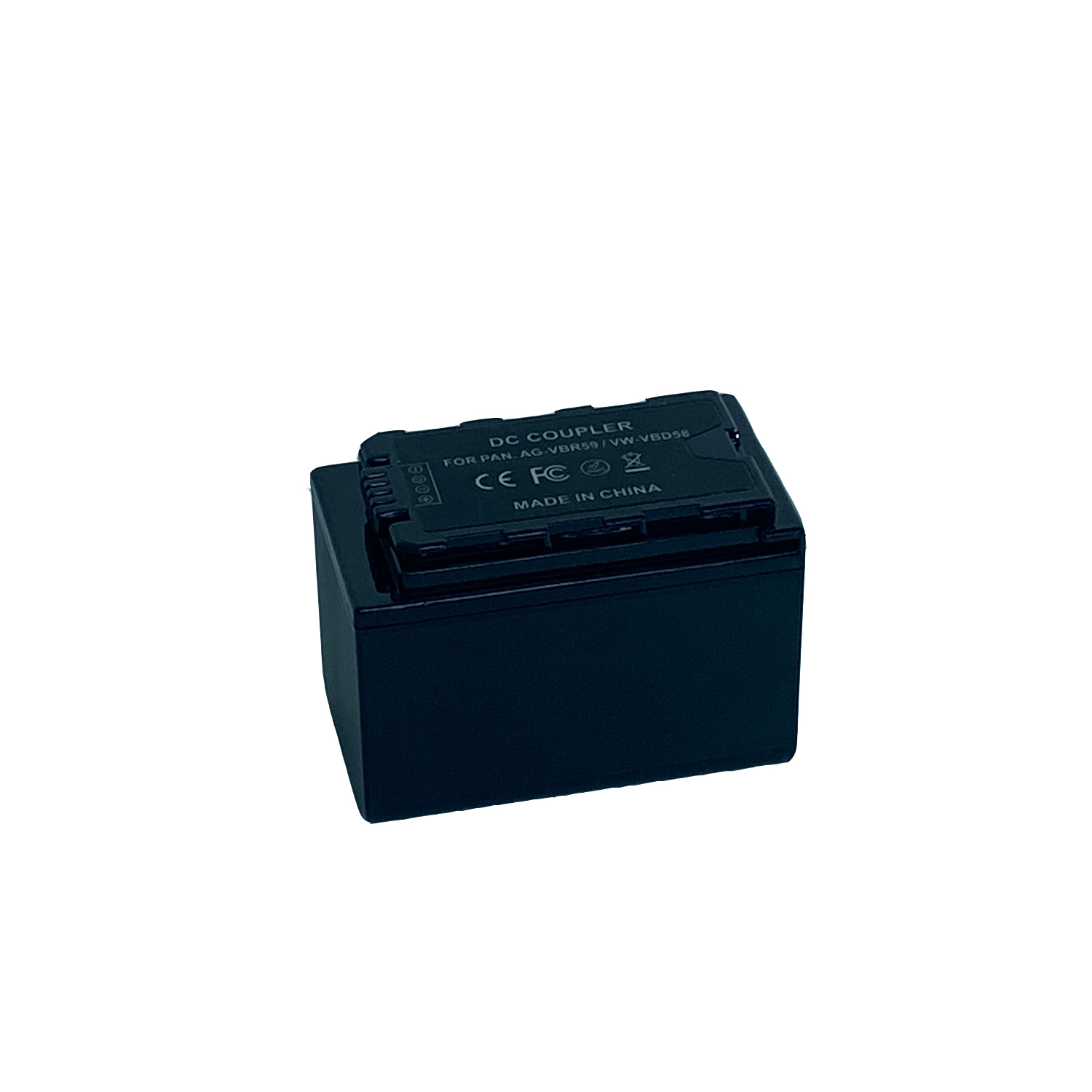 VW-VBD58 Dummy Battery AG-VBR59 + AC Power Adapter for Panasonic