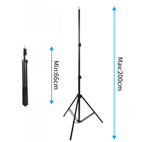 Kit d'éclairage Softbox de photographie de vente chaude de nombreuses années