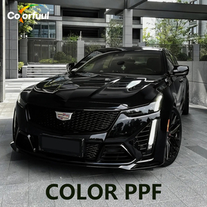 <span class=keywords><strong>Film</strong></span> de protection de carrosserie automobile de luxe Colorfuul en PVC 6,5 mil, <span class=keywords><strong>noir</strong></span> piano cristallin, anti-rayures, anti-UV, effet changeant de couleur, haute brillance, garantie 2 ans - Product Image 3