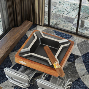 Cenicero de Puros de Madera Moderno de Alta Gama Keensun para Exteriores, con 4 Ranuras, Duradero, con Logotipo Personalizado - Product Image 3